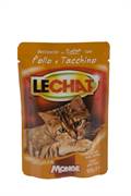 LECHAT GATTO BOCCONCINI IN BUSTA GR.100 CON POLLO E TACCHINO