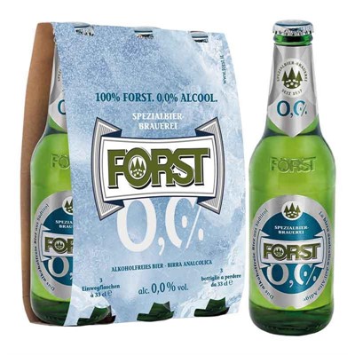 FORST 0,0% Confezione 33cl x 3