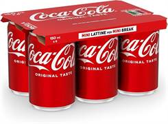 COCA COLA CL.15 X 6 MINI LATTINA