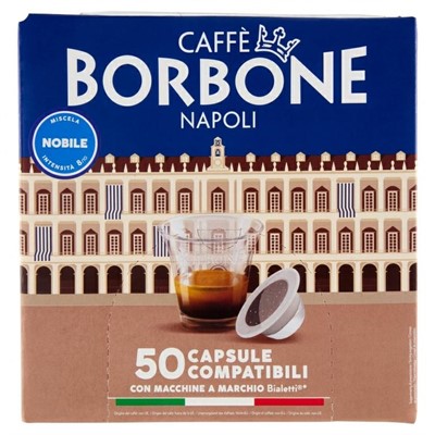 CAFFE'BORBONE BIALETTI NOBILE 50 CAPSULE