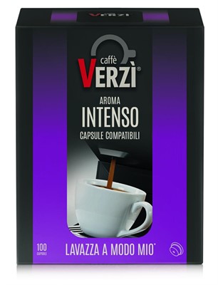 CAFFE'VERZI' A MODO MIO AROMA INTENSO 100CAPS