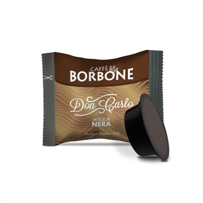 CAFFE'BORBONE LAVAZZA A MODO MIO NERA 100CAPS DON CARLO