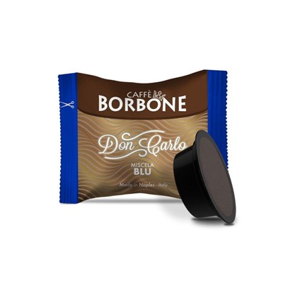 CAFFE'BORBONE LAVAZZA A MODO MIO BLU 100CAPS DON CARLO