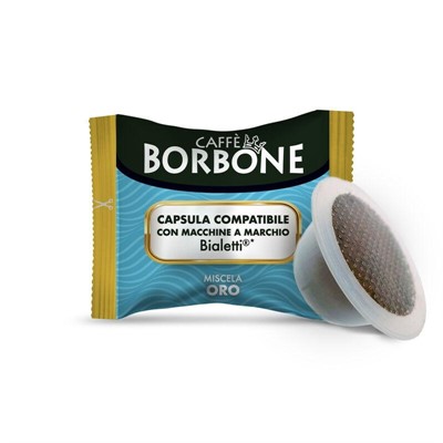 CAFFE'BORBONE BIALETTI ORO 50CAPS
