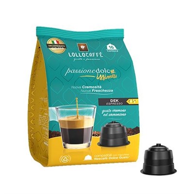 CAFFE'LOLLOCAFFE' DOLCE GUSTO DEK 16CAPS PASSIONE DOLCISSIMA
